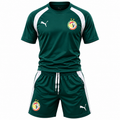 Ensemble Sénégal vert – Maillot et short